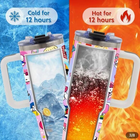 Sanrio Characters 40 Oz Tumbler Hot/Cold - Picture 12 of 12